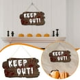 thumbnail image 2 of Wooden Plate Happy Hanging Board House Party Plaque Decoration Ornament Stand, 2 of 5