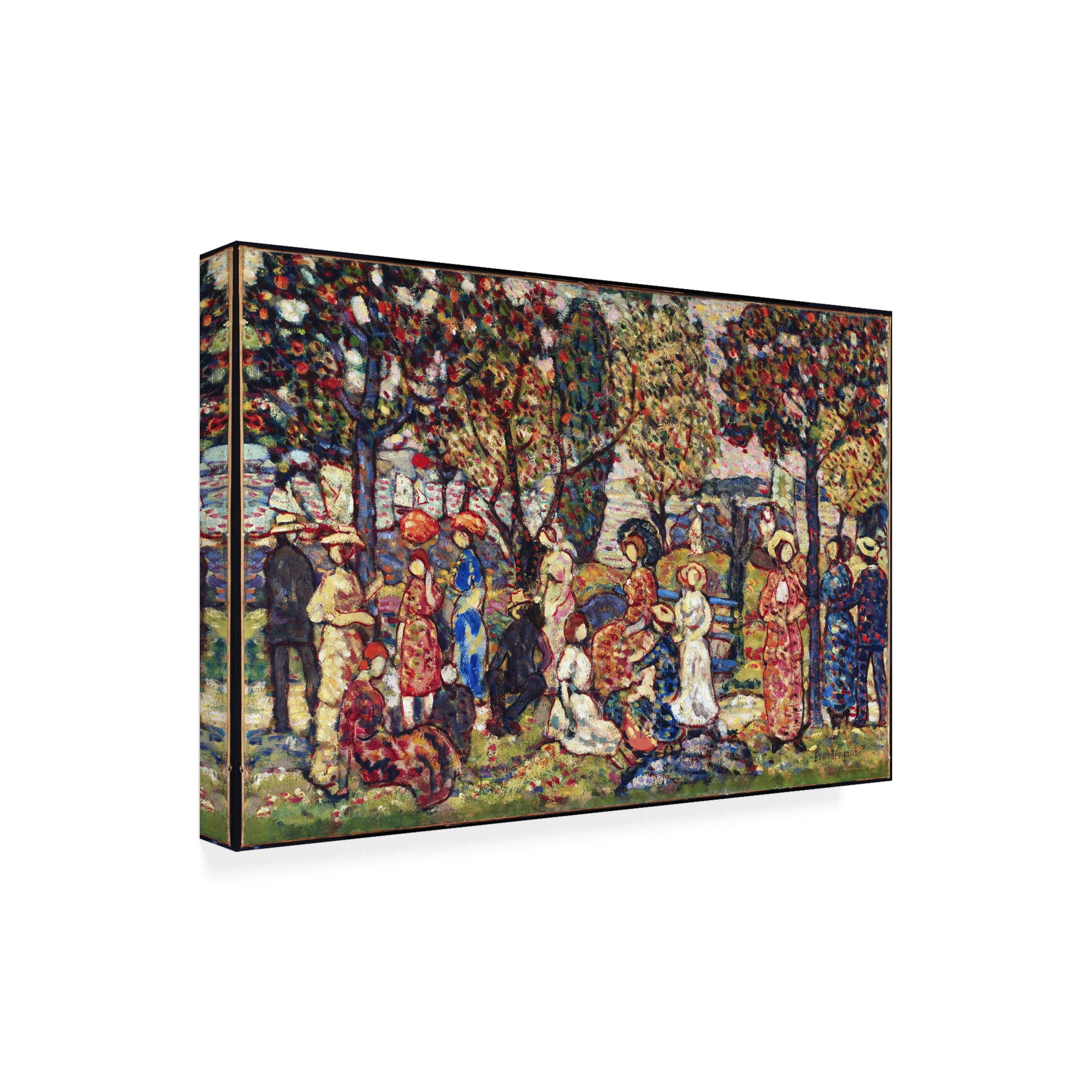 Trademark Fine Art 'Autumn' Canvas Art by Maurice Prendergast