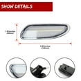 thumbnail image 3 of Suitable for 01-07 for Mercedes-Benz W203 C-Class C200 300 Transparent White Side Marker LED Light -, 3 of 3