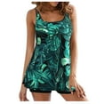 thumbnail image 1 of Conjunto de Traje de Baño Dividido de Mujeres, Tres Piezas Impreso Bikini Sexy para la Playa Y la Piscina, Traje de Baño sin Espalda con Almohadilla de Pecho, Nylon de Dos Piezas, 1 of 2