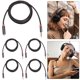 thumbnail image 4 of 5 Uds 1m 3 5mm Altavoz Cable Auxiliar A Cable Extensión Audio, 4 of 9