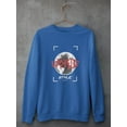 thumbnail image 3 of Abstract World Rave Style Sweatshirt Men -Image by Shutterstock, Male x-Large, 3 of 4
