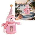 thumbnail image 1 of CRCMURE Food Storage Christmas Candy Jar Santa Snowman Doll Figurines Candy Jar Decorative Christmas Snack Containers Christmas Snack Containers Gift Box, 1 of 6