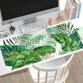 thumbnail image 3 of Green Leaves XXL Mouse Pad Gaming Mouse Pad (31.5x15.75 in) Plant Leaf Large Non-Slip Rubber Base Mousepad with Stitched Edges, Wireless Mouse Keyboard Mat for Desktop Laptop Work, 3 of 4