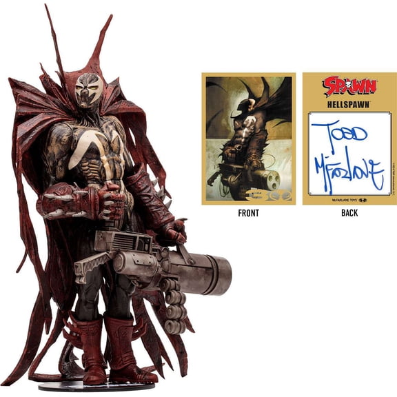 McFarlane Autograph Series Spawn & Todd McFarlane Action Figure 2-Pack ...