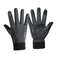 thumbnail image 1 of Guantes de invierno antideslizantes con dedos con pantalla táctil para pescar, esquiar, conducir, nieve Gris M, 1 of 8