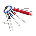 thumbnail image 2 of Ximing Tournevis Polyvalent Outils Électricien Auto Verrouillage Boucle de Libération Rapide, 2 of 10