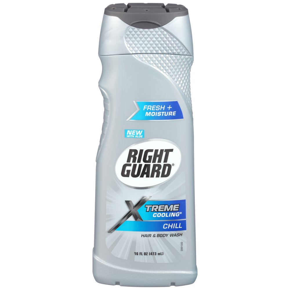 Right Guard Xtreme Cooling Body Wash, Chill, 16 Fluid Ounce Walmart