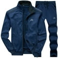 thumbnail image 1 of Ensemble de Survêtement pour Hommes Fermeture Éclair Complète pour Jogging, 1 of 1