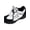 Black, variant on Women's Color Block Athletic Sneakers, Lace Up Non-Slip Rugged Sole Hiking Walking Shoes, Wide Width Available