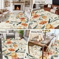 thumbnail image 5 of 8'x10' Area Rugs, Vintage Spring Indoor Outdoor Area Rug for Living Room Bedroom, Pastoral Summer Botanical Floral Washable Bathroom Rugs Kitchen Floor Carpet Mats Home Decor Aesthetic, 5 of 8