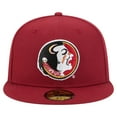 thumbnail image 2 of Men's New Era Garnet Florida State Seminoles Vault 59FIFTY Fitted Hat, 2 of 6