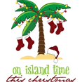 thumbnail image 3 of CafePress - On Island Time Men's Light Pajamas - Men's Light Loose Fit Cotton Pajama Set, 3 of 7