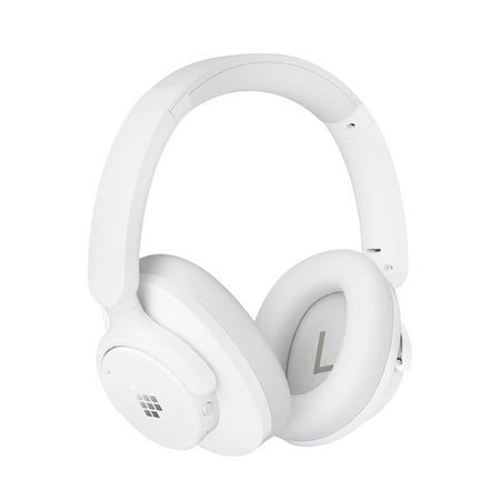 Tronsmart ANC Wireless Headphones with Built-in Microphone, 60H Playtime Earbuds, Clear Call with Dual Audio, Comfort Fit Over-Ear Headphones Travel Home Office