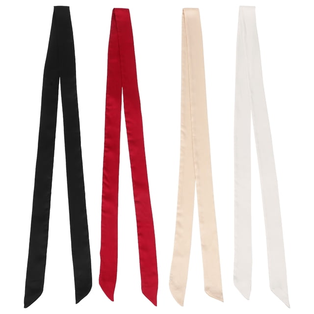 Miangastore 4Pcs Sash Belt Dress Decorative Belt Wedding Sash Belt Bridal Belt for Robe Dress