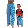thumbnail image 1 of Paradise Towelwear Co. Pantalones De Toalla Para Nadadores - Pantalones De Toalla De Rizo De Algodón - Cobertor De Playa - Ropa De Resort - Ropa De Baño (Niños Xxs), 1 of 5