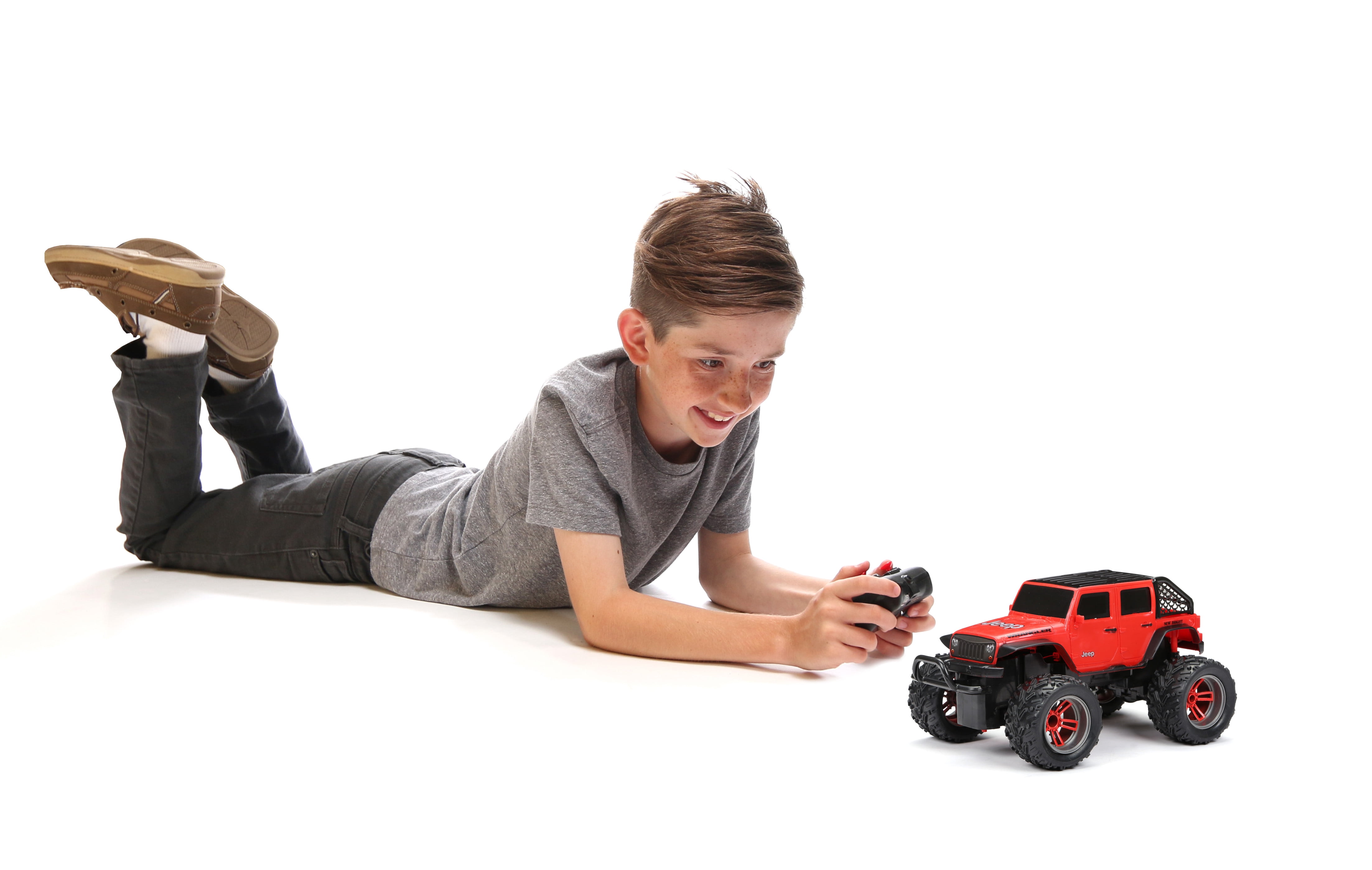 New Bright (1:16) Jeep 2019 Wrangler Battery Radio Control Truck, 1688U-4R