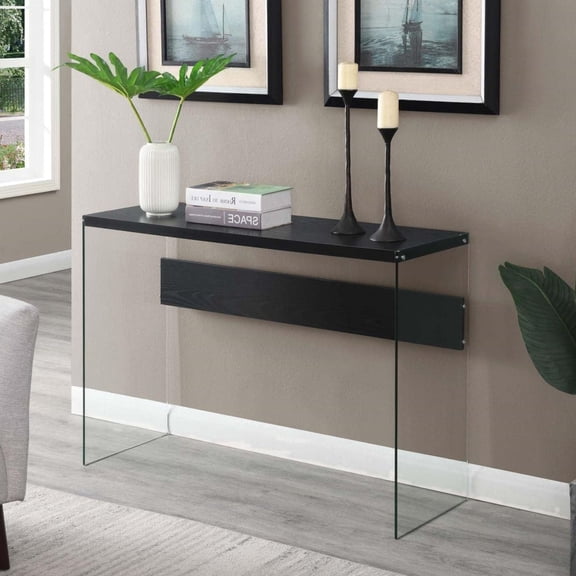 Console Table, Entryway Console Table with Storage, Industrial Hallway Accent Table for Living Room, Entrance