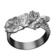 thumbnail image 1 of XWSHYW Anillos Regalo Del Día de San Valentín Anillos de Pareja para Hombres y Mujeres Anillo de Serie Exagerada, 1 of 2