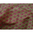 thumbnail image 4 of oneOone Silk Tabby Fabric Dot|Swirl & Floral Block Print Fabric By Yard 42 Inch Wide, 4 of 4