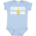 thumbnail image 3 of Inktastic Chicks Dig Me Boys Baby Bodysuit, 3 of 5
