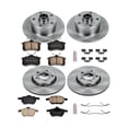 thumbnail image 3 of Power Stop Front and Rear Stock Replacement Brake Pad and Rotor Kit KOE2824 Fits 1998 Audi A4, 3 of 8