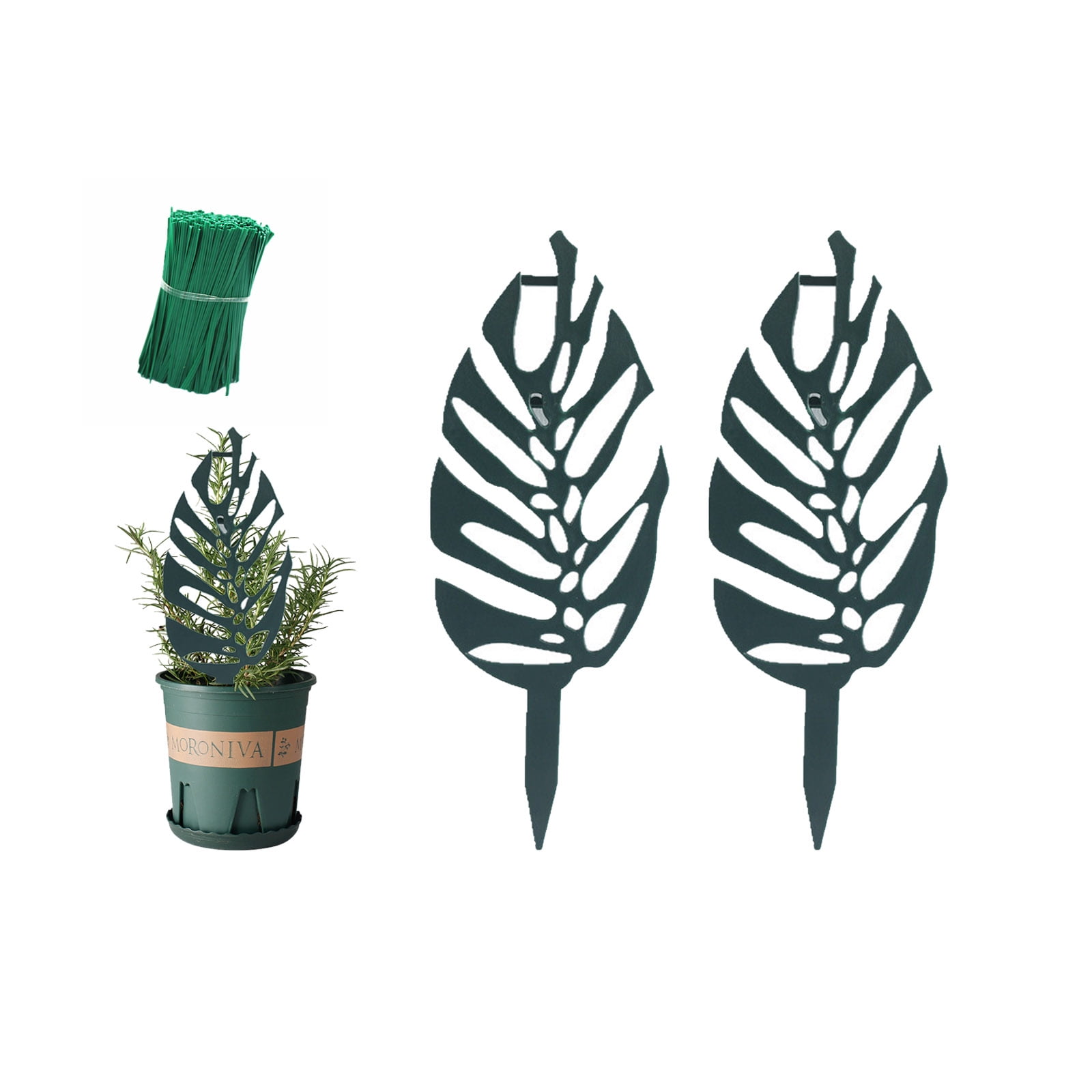 Yuedong Leaf Support Stand Trellis For Potted Plants Monstera Shape