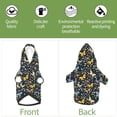 thumbnail image 4 of Yiaed Flowers Butterfly Print Dog Hoodie Security Pet Dog Costume Pets Dog Hoodie Sweatshirt with Pocket for Small Dogs-Small, 4 of 5