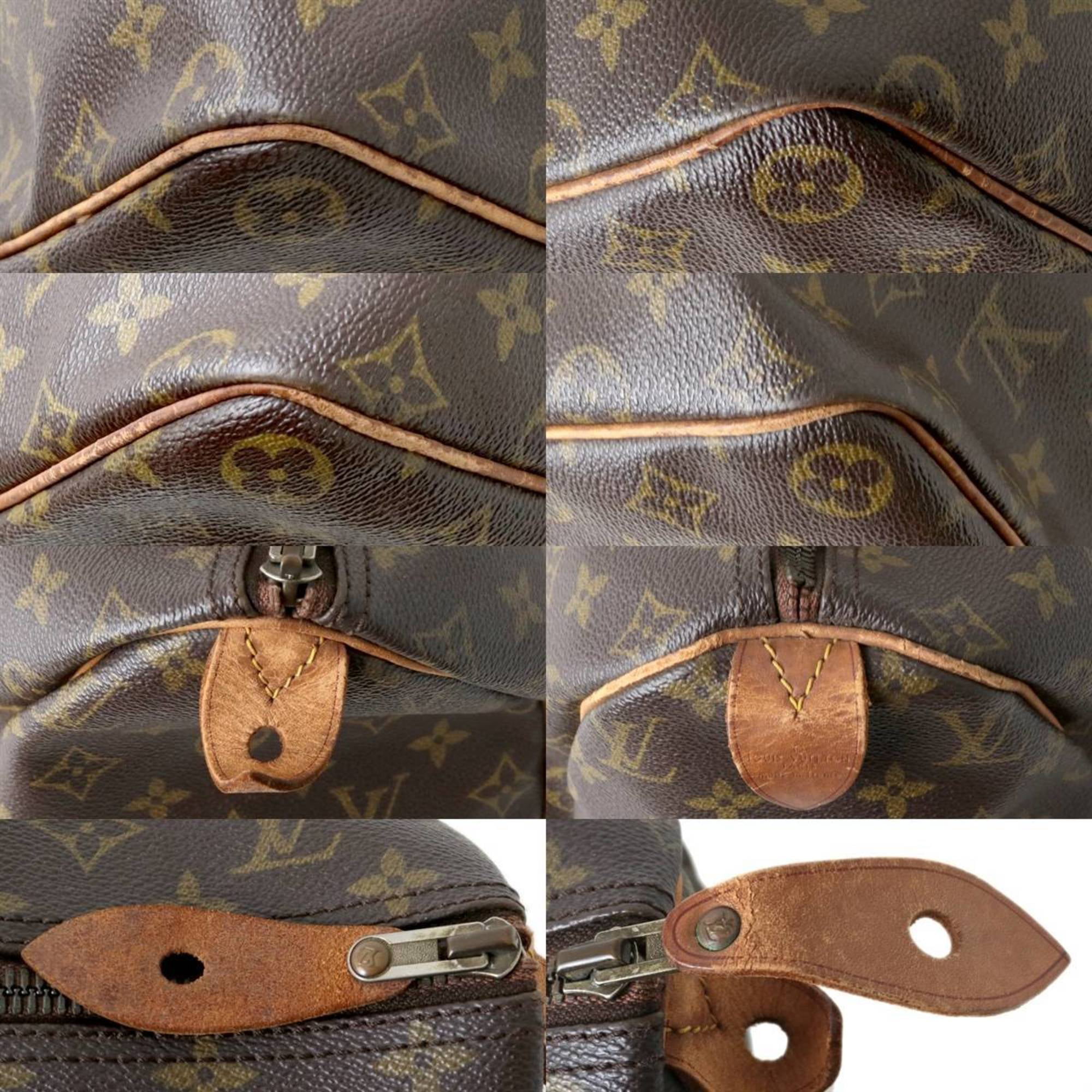 LOUIS VUITTON Speedy 40 Travel Hand Bag Monogram Leather Brown M41522  81SG350