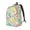 Medium, variant on Bright Peach Pattern Durable Canvas Backpack for Men & Women – Stylish & Lightweight – Adjustable Straps, Multiple Pockets – Fits 15-17 Inch LaptopsSmall
