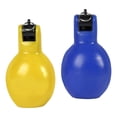 thumbnail image 6 of 2x Hand Whistles Sports Whistle Manual Loud Sound Coaches Whistle Trainer Whistle for Walking Survival Hiking Coaches yellow and blue, 6 of 10