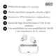 thumbnail image 2 of QCY T1C Auriculares Bluetooth in-ear gamer inalámbricos Color Blanco, 2 of 8