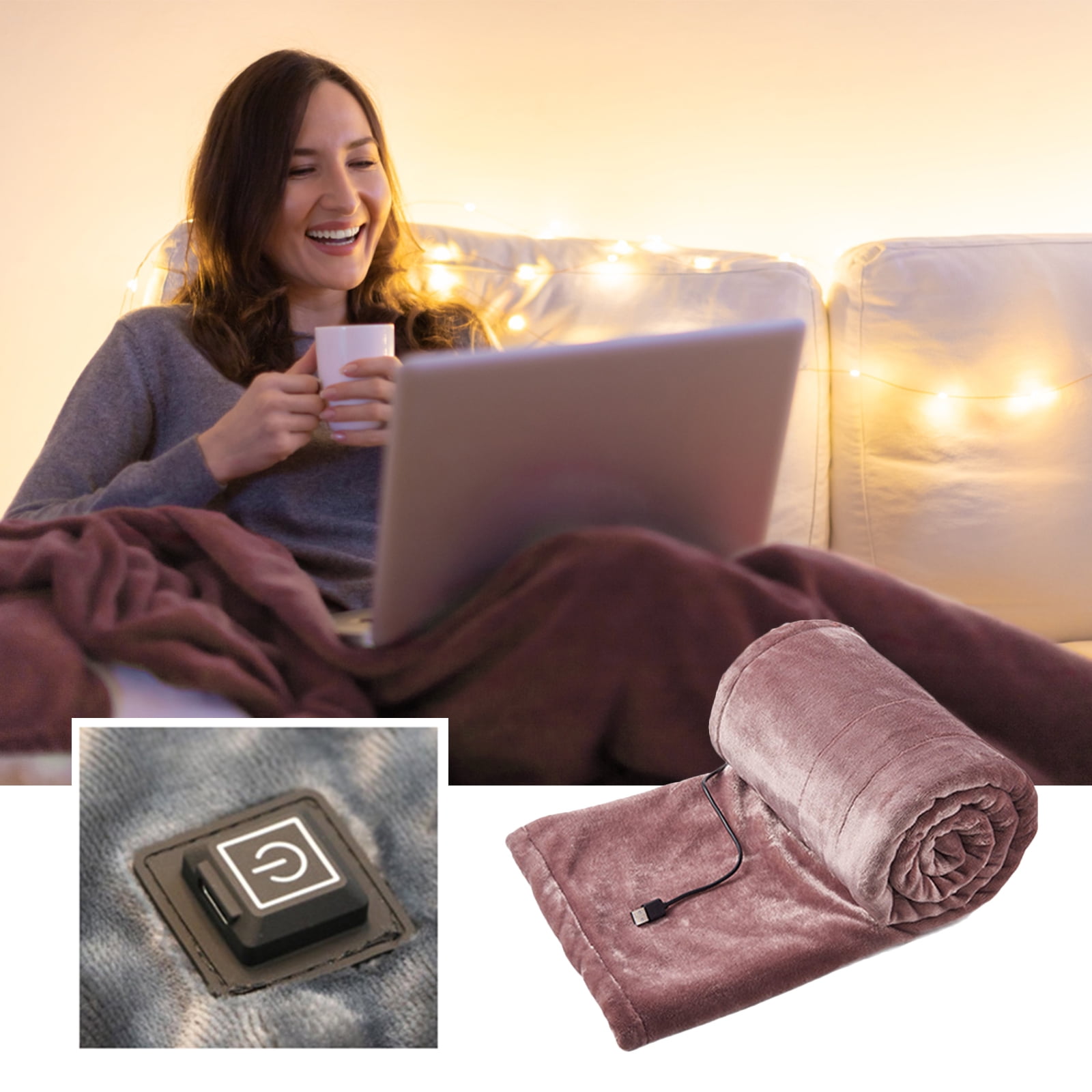 Heated blanket for work deals