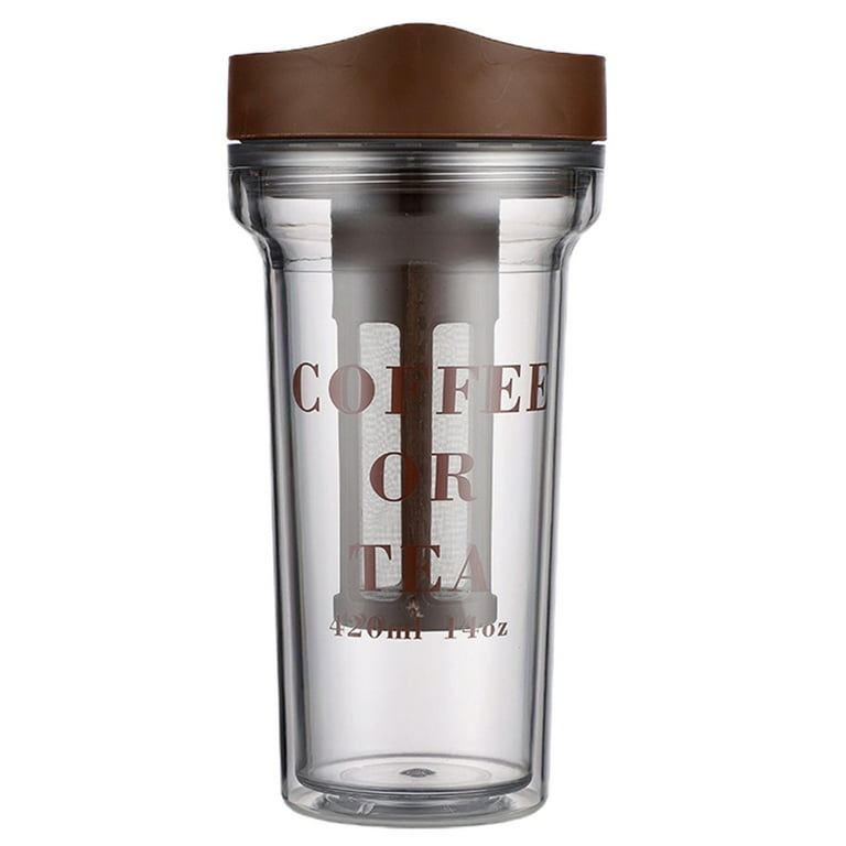 Airtight Cold Brew Iced Coffee Maker and Tea Infuser Reusable