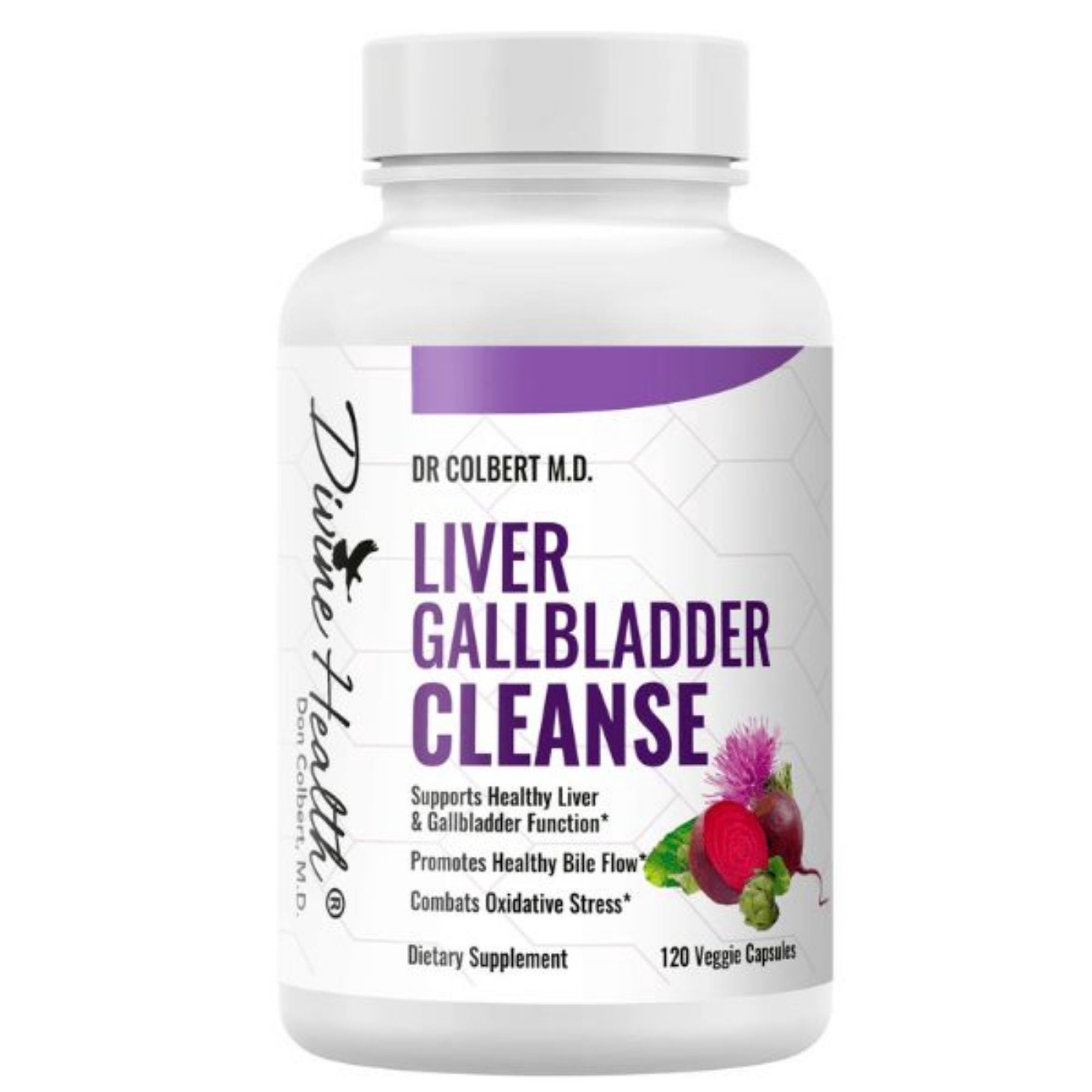 Dr. Colbert MD Detox Starter Pack | by Divine Health | Green Supremefood | Fiber Zone (Lemon-lime) | Liver Gallbladder Cleanse | Nano Glutathione Spray| Fasting Zone Book | Shaker bottle