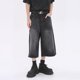 thumbnail image 1 of Pantalones cortos rectos de cintura alta estilo vintage americano para mujer, estilo casual de los años 2000, holgados, estilo Y2K, de pierna ancha, estilo grunge., 1 of 6