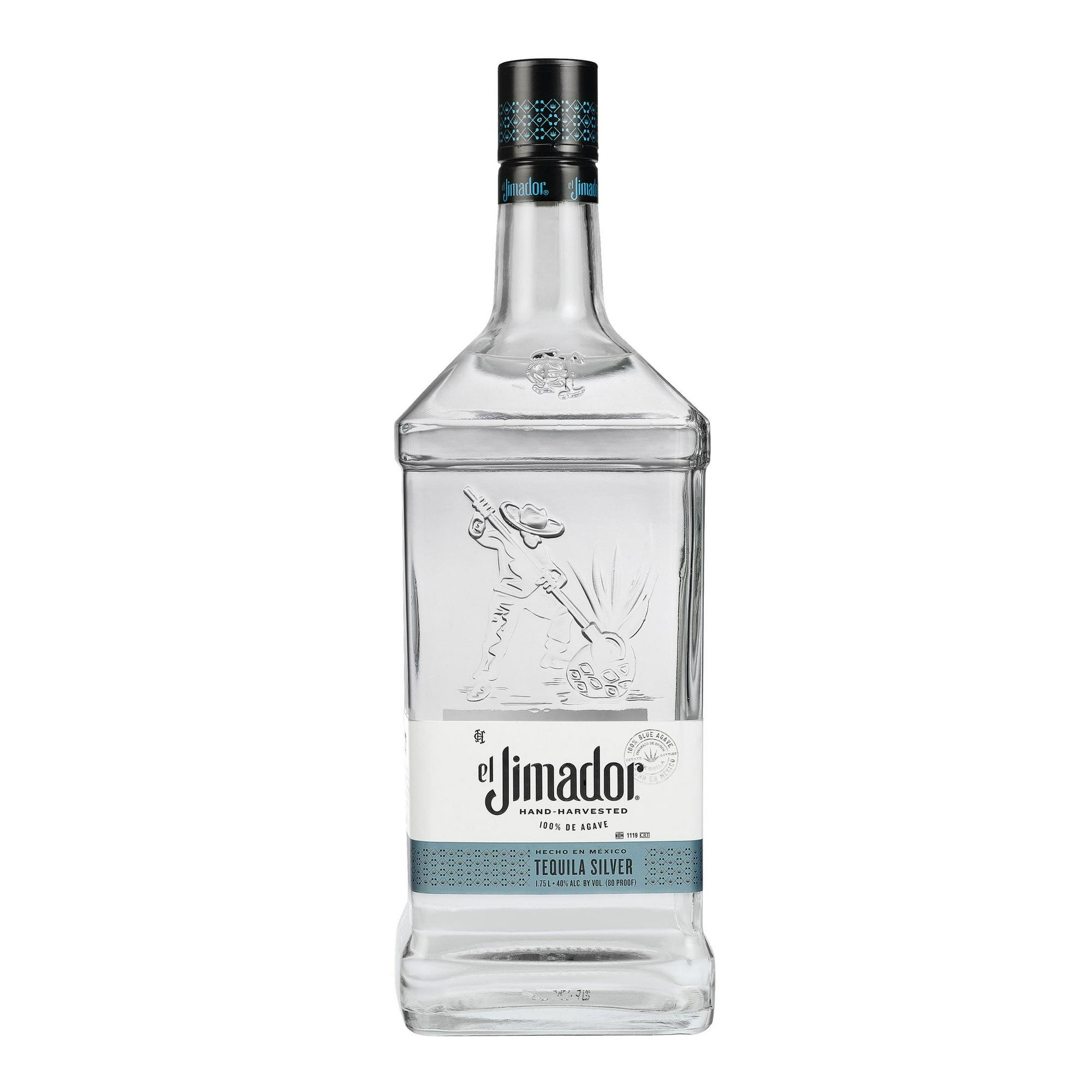 el Jimador Silver Tequila, 1.75 L Bottle, 40% ABV