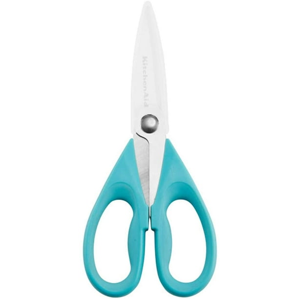 KitchenAid Shears with Soft Grip, Aqua Sky