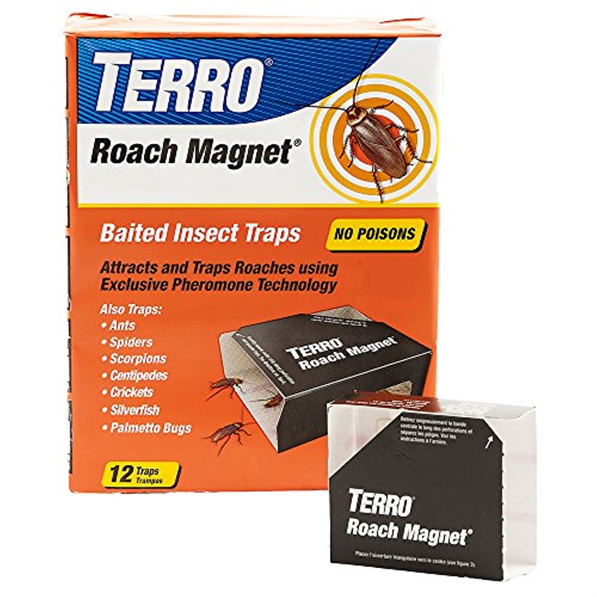 Terro T256 Roach Magnet Trap with Exclusive Pheromone Technology