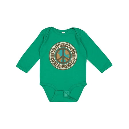 

Inktastic Earth Day Every Day 2023 Gift Baby Boy or Baby Girl Long Sleeve Bodysuit