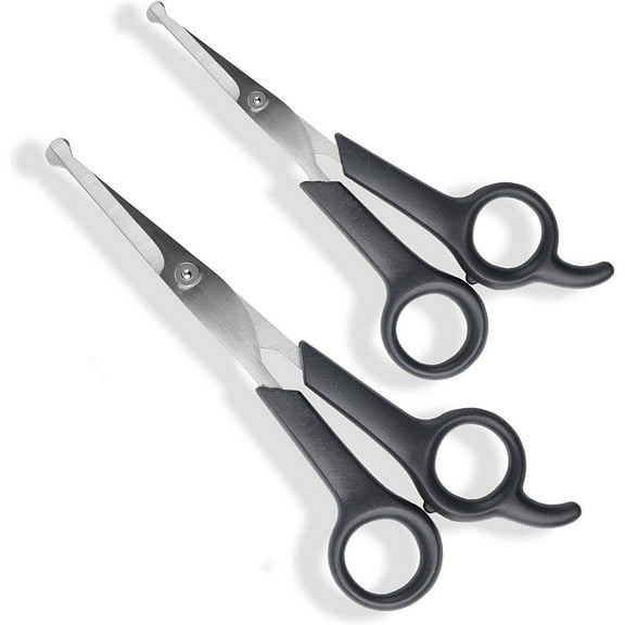 Pets First Pet Grooming Scissors - Body and Facial Tr immer for Dogs and Cats