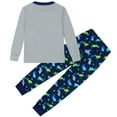thumbnail image 2 of Aideaone Boys' Pajamas Set Long Sleeves Tees & Pants 2-Piece Printed Kid Sleepwear Pajamas Set for Boys 6-13Y, 2 of 7