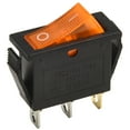 thumbnail image 3 of BTOER 1 Piece Rocker Switch 3 Pin Snap-in On/Off Mini Rocker Switch Push Button Switch For Battery Cars Motorcycles, 3 of 9