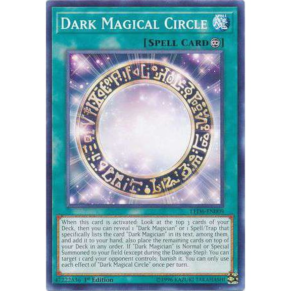 YuGiOh Legendary Duelists: Magical Hero Common Dark Magical Circle LED6-EN009
