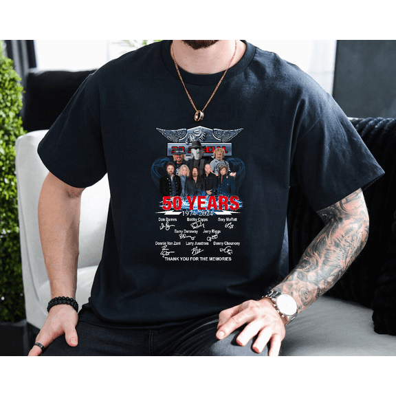 38 Special 50th Anniversary Tour Southern Rock Unisex T-Shirt, up to size 3XL.