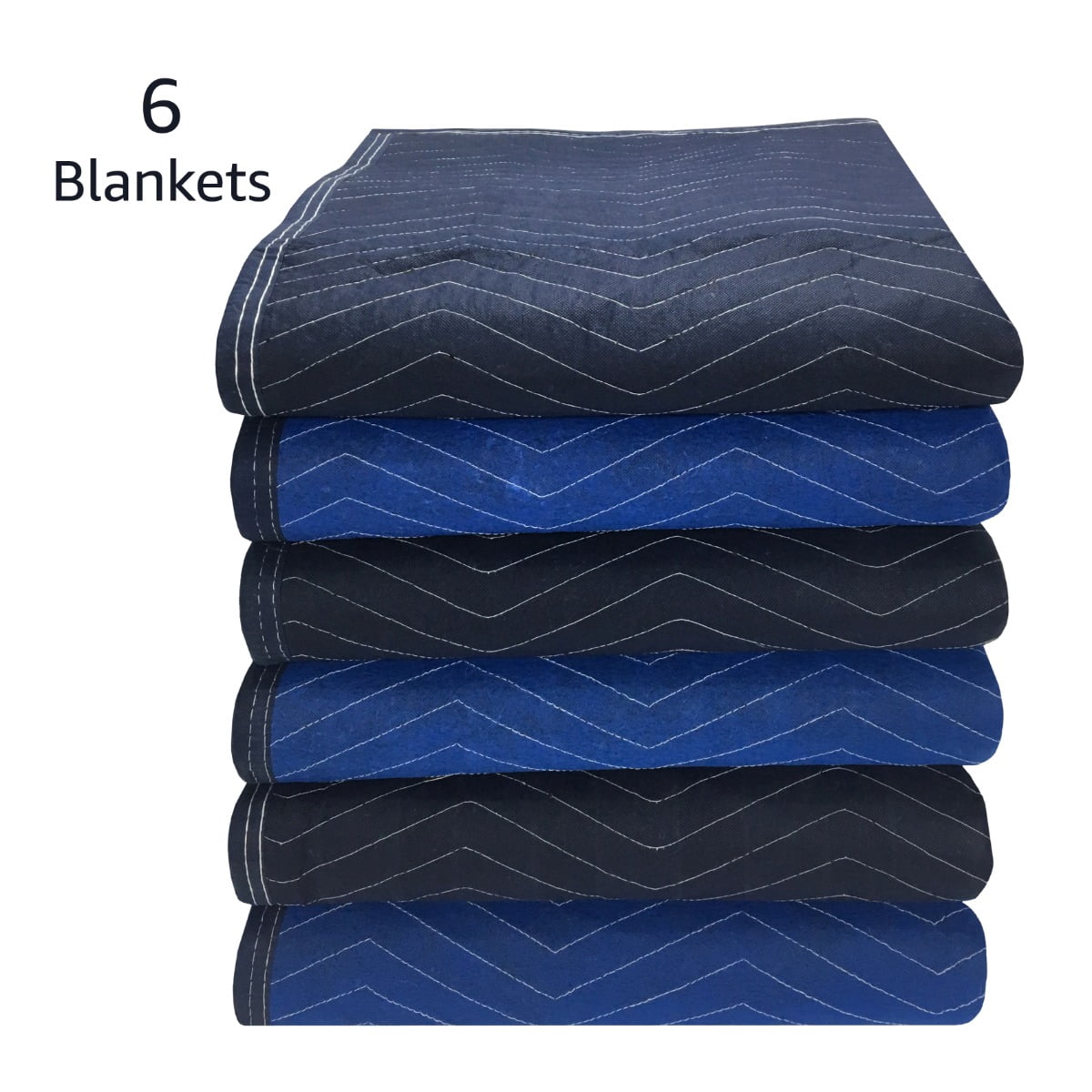 uBoxes 6 Supreme Quality Moving Blankets 72"x80" 85# Strength