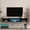 Black MDF 60-69 inches2, variant on LHKJ 63in Floating White TV Stand, 16-Color LEDs, Fits 55-65in TVs