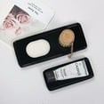 thumbnail image 2 of LandHope Black Ceramic Vanity Tray,Small Counter Tray for Kitchen Sink,Marble for Decoration Bedroom, 2 of 6
