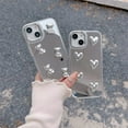 thumbnail image 2 of for iPhone 11 Case, [Shiny Chrome Silver Bear][Mirror Creative Phone Case][Stylish Plated 3D Bear] Soft TPU Drop and Shock Resistant for Women and Girls 6.1", 2 of 12