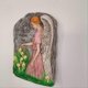 thumbnail image 5 of Pastoral Flower Fairy Angel Relief Wall Garden Courtyard Decoration, 5 of 5